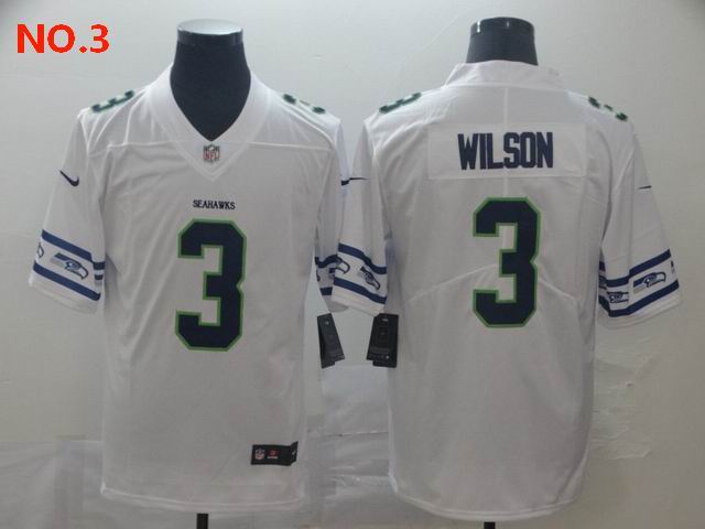 Men's Seattle Seahawks #3 Russell Wilson Jersey NO.3;